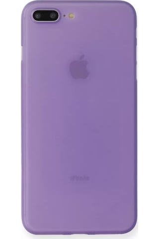 Newface Apple, Uyumlu iPhone 7 Plus Kılıf Pp Ultra İnce Kapak - Mor