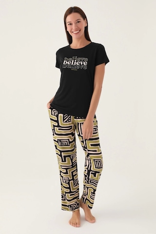 Pierre Cardin 8817-s Kadın Kısa Kol Pijama Takımı 001