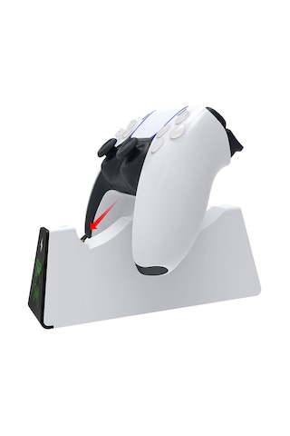Ps5 Kol Şarj Edici Stand Dock Göstergeli Çift Kol Şarjı Tp5-0518