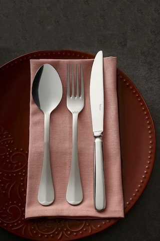 Hisar Baget 12 Adet Yemek Çatalı 35402 - Gri