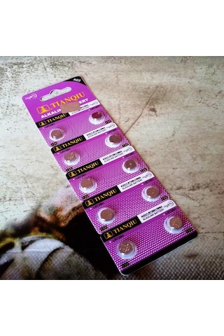 Button Alkalıne Battery Ag Seria Ag 2 Pil Lr 726 Pil Sr 396 Pil 396 A Pil Saat Pili Yedek Pil