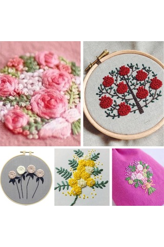 Dofolink Başlangıçcı Dostu 3d Örgü Seti, Su Çözünür Mürekkep Desenli Pamuk-kenevir Kumaş, Ev Dekoru si, El İşleri Malzemeleri