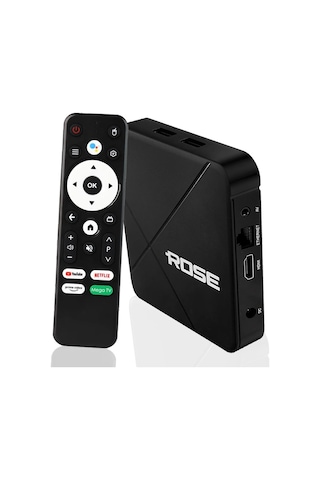 Rose Tv Box 4-32gb 6k Medya Player Ses Komutlu