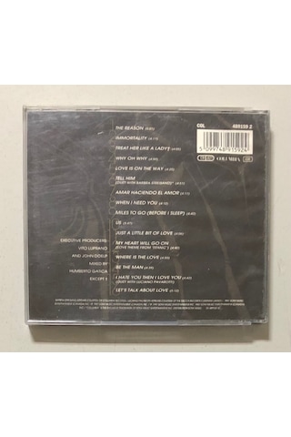 Celine Dion Lets Talk About Love Cd Orjinal Dönem Baskı