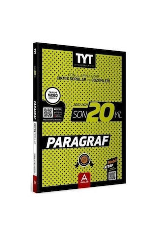 Tyt Paragraf Son 20 Yıl Soru ve Çözümleri N11.12045