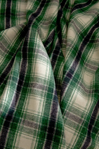 Karaca Home Flanel Throw Tv Battaniyesi Koyu Bej/yeşil Yeşil