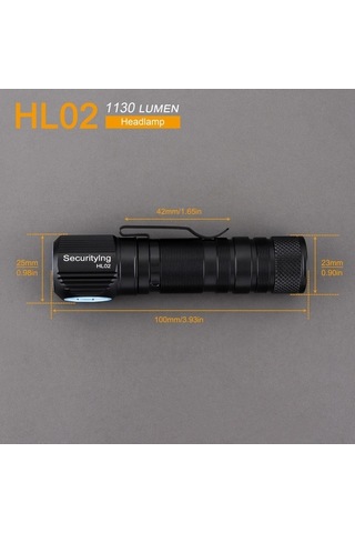 Novahub Ipx6 Su Geçirmez 1130lm Sst40 Led Şarj Edilebilir Kamp/far Işıklı Fener Çok Renkli