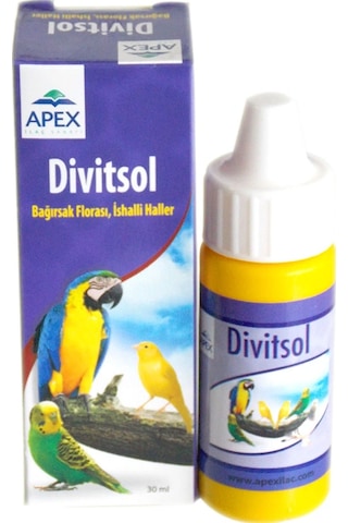 Kuşlar İçin - Apex Divitsol Bağırsak Florası İshal İçin Kuşlar İçin - Apex Divitsol Bağırsak Florası İshal İçin