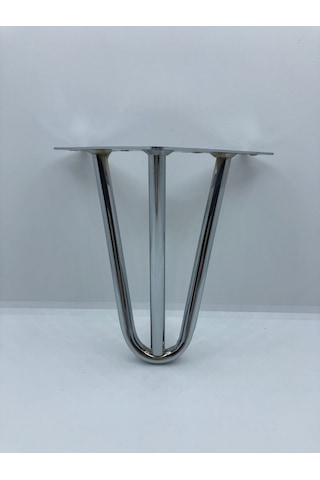 Metal, 15 12 12cm Krom Koltuk,dolap,baza, Mobilya Ayağı 4 Adet