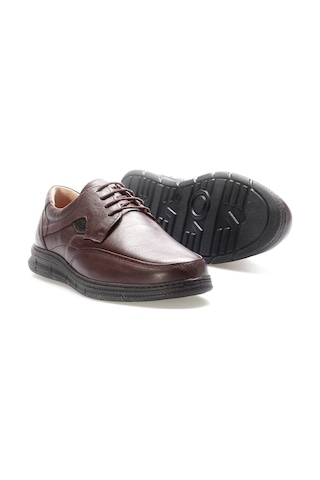 Fast Step Hakiki Deri Erkek Casual Ayakkabı 951maf2507 Kahve Kahverengi