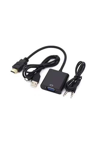 HADRON HDX7806 ÇEVİRİCİ HDMI TO VGA PS4