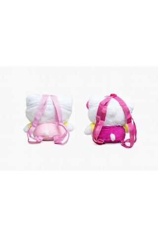 Cosmos Peluş Hello Kitty Sırt Çantası Çok Renkli