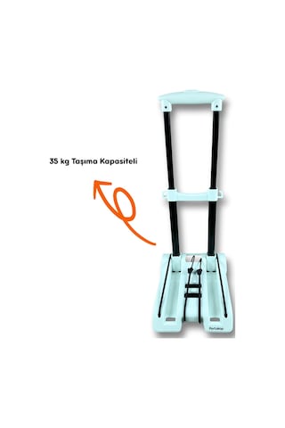 35 Kg Taşıma Kapasiteli, Yeşil Katlanır Çek Çek