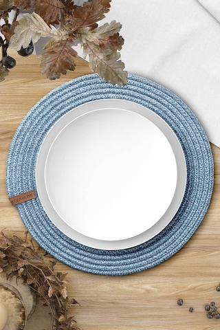 Koza Home Cesta El Yapımı Örgü Turkuaz Supla 37x37 4000 Turkuaz