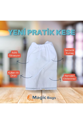 Fantom Pratik Süpürge Uyumlu Kese Toz Torbası 10'lu