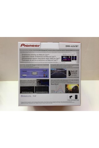 Pıoneer Dmh-A241Bt Double Teyp 13 Band Geq Mirorlink 3 Amfi Çıkış