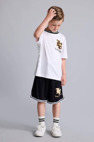 Defacto Nba Los Angales Lakers Lisanslı Mesh Forma Kumaş 2li Mor Beyaz Takım Erkek Çocuk G9920a826hswt36 Beyaz-wt36