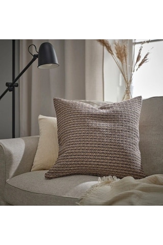 Ikea Morotsmott Yastık Kılıfı 50 X 50 Cm Gri - Bej