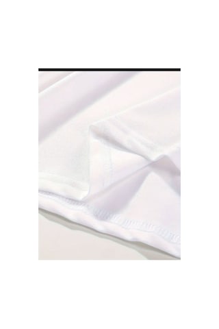 Medinenur Eyfel Kulesi Baskılı Basic T-shirt Beyaz