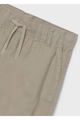 Mayoral Keten Erkek Çocuk Jogger Pantolon 6563 Bej