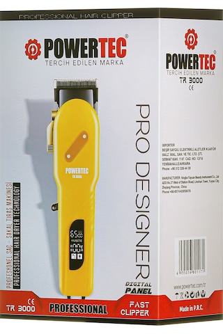 Powertec TR-3000 Saç Sakal Tıraş Makinesi