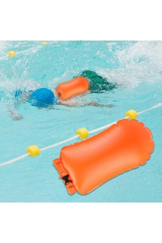 Ganzhoushop Yüzme Yürüyüş Turuncu Suntek Kullanım Havuz Göl 45cmx28cm Vh Turuncu