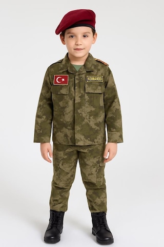 Single Sword Sword Çocuk Asker Kıyafeti Single Y.tsk