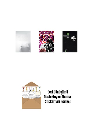 Hayal Tozu Gölgecisi + Durum 429 + Amsterdam'ın Gülü + Okuma Sticker'ları