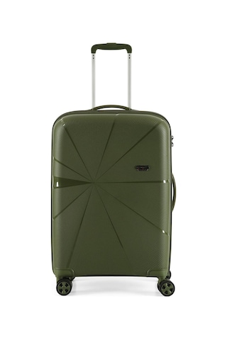 Ççs 5264 Polipropilen Büyük Boy Valiz Haki