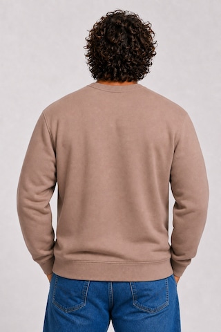 Starbattal Erkek Büyük Beden Sıfır Yaka 3ip Sweat Black 24202 S.kahve-2855