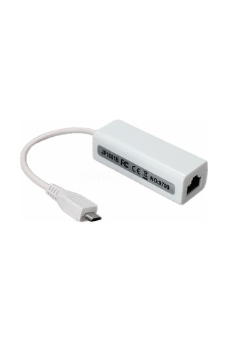 Mikro Usb 2.0 5p - Rj45 Networks Lan Ethernet Kablo Dönüştürücü Tablet Pc İçin