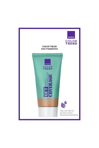 Avon Color Trend Mat Fondöten 23n Creamy Natural