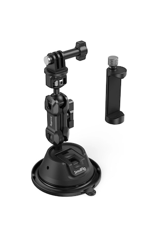 Smallrig Sc-1k 4275 Aksiyon Kamera/cep Telefonu İçin Vantuz Montaj Kiti Siyah