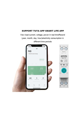 Tuya Zigbee Akıllı Devre Kesici Uzaktan Kumanda Ses Kontrol Anahtarı Ev Kablosuz Beyaz