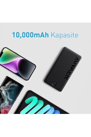 Anker 323 Powerbank 10000mah - Powercore 10k Iı Taşınabilir Hızlı