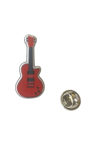 Herşey Nota Elektro Gitar Yaka İğnesi Rozet Çok Renkli