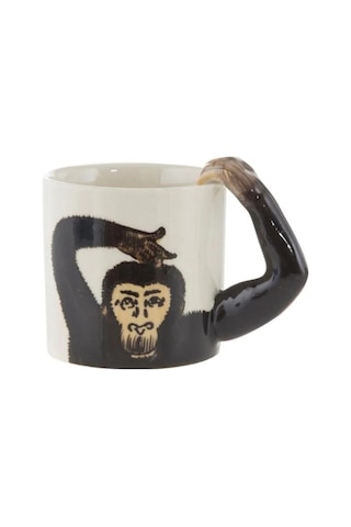 Mudo Home Monkey Wıld Kahve Fincanı Siyah