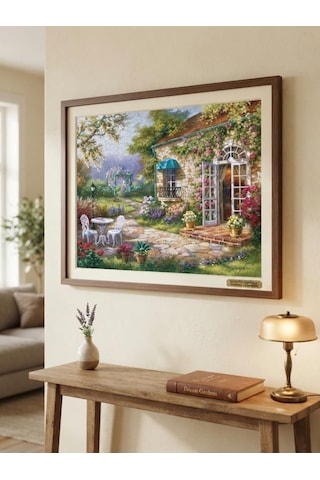 Hayal Bahçesi Ve Hayvanlar Alemi İkili Set - 1000 + 500 Parça İkili Puzzle Seti