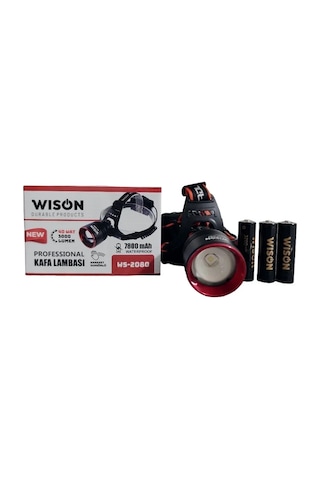 Ws-2080 Profesyonel Kafa Lambası 3000 Lümen 40 Watt 5468