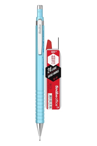 Scrıkss Offıce Aero-x Versatil 0.5 Mm Açık Mavi & Sl-24 Min 2b 2'li Blister Genel