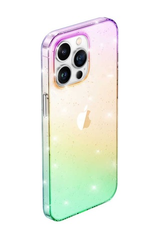Apple Uyumlu iPhone 12 Pro Max Kılıf Zore Vixy Simli Kılıf