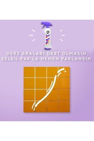 Selsil Pak 4 'lü 500 Ml Mucize Köpük Temizleyici Sprey Yağ Sökücü, Parlatıcı