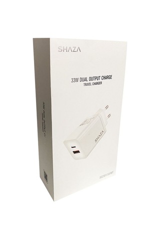 Shaza SG2501 33W USB QC3.0 + Type-C PD Şarj Adaptörü