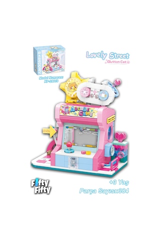 Keepley Lovely Street/sevimli Sokak Serisi Çizgi Roman Dükkanı 384 Parça Oyuncak Yapım Seti F28019
