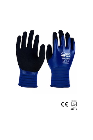 Hanvo Nitril Tam Kaplı Montaj Eldiveni