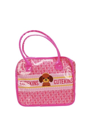 Sunman Oyuncak Cutekins Taşıma Çantalı Peluş Köpek Çok Rengi