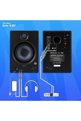 Eris 5bt 2. Nesil 5 Bluetooth Teknolojili, Multimedia, Oyun, Stüdyo Kalitesinde Müzik Prodüksiyonu İçin Masaüs