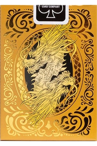 Bicycle Dragon Back Gold Premium Oyun Kağıdı Limited Edition Koleksiyonluk İskambil Kartları