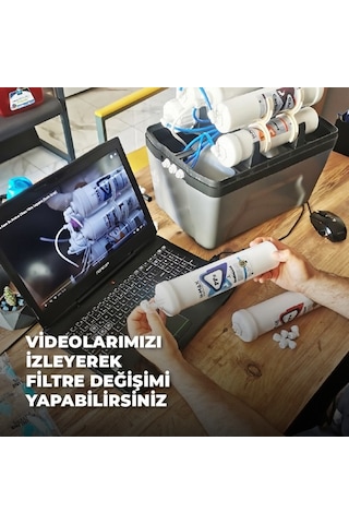 Kapalı Kasa Su Arıtma Cihazı 5 Li Inline Su Arıtma Filtresi