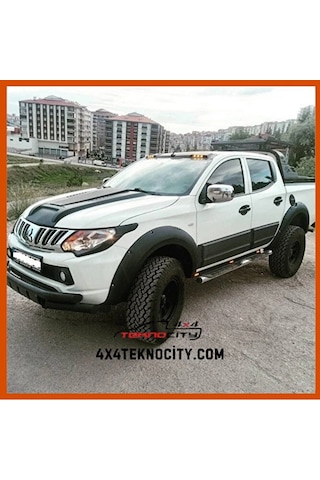 Mıtsubıshı L200 2015-2019 Çamurluk Kaplama Dodik Takımı Krom Civatalı 6 parça